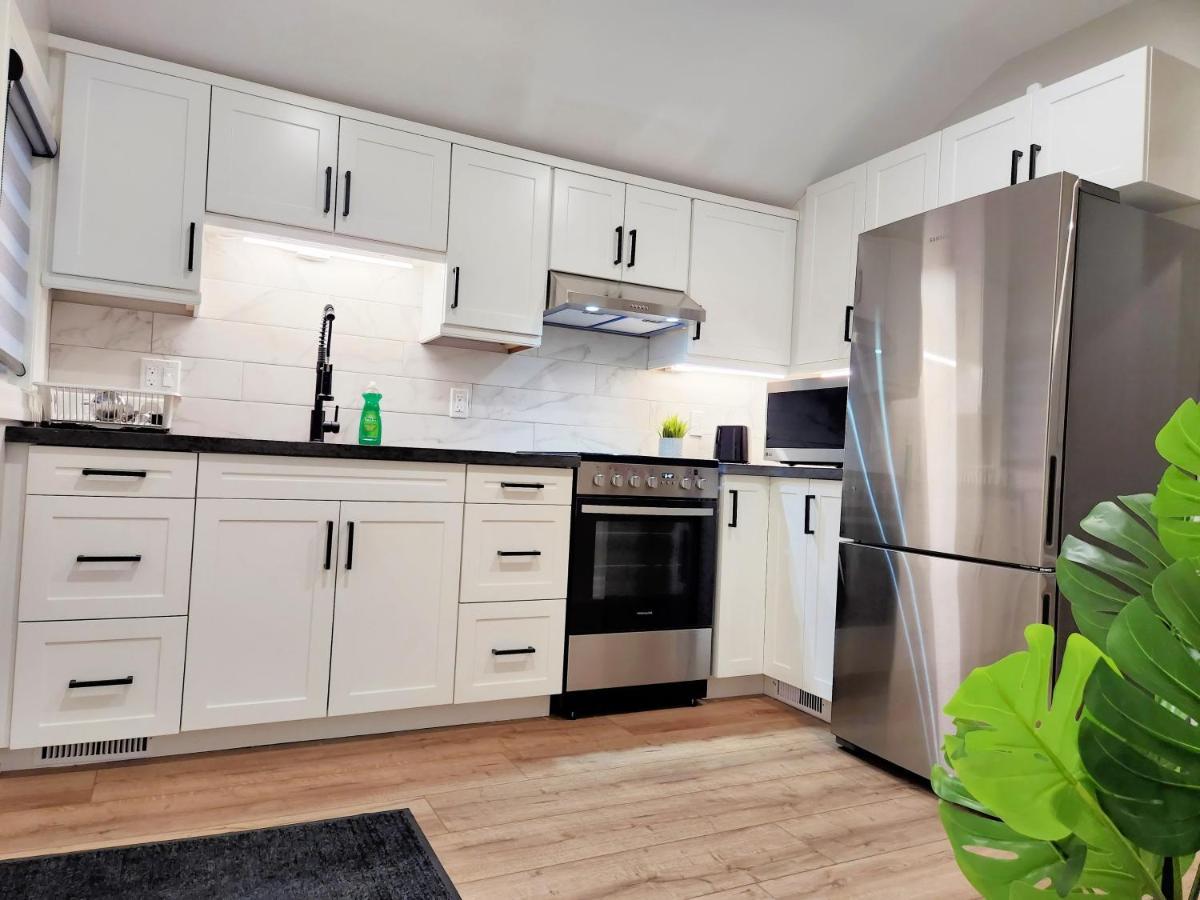 The Cozy Cove Modern King-Bedroom Full Apartment Sainte-Catherine Zewnętrze zdjęcie